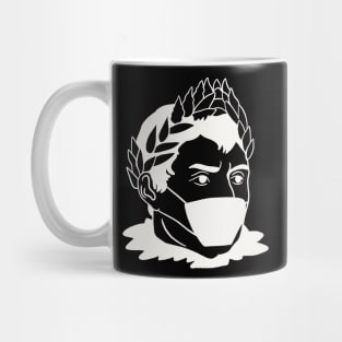 Caesar In Face Mask - Social Distancing Quarantine Drawing Mug